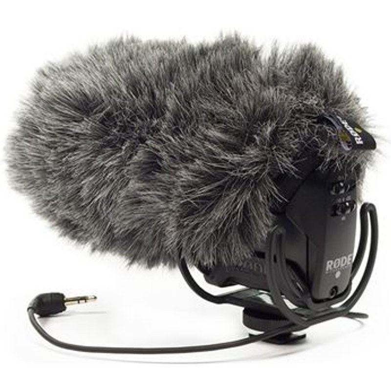 Fourrure artificielle anti-vent Rode Deadcat gris