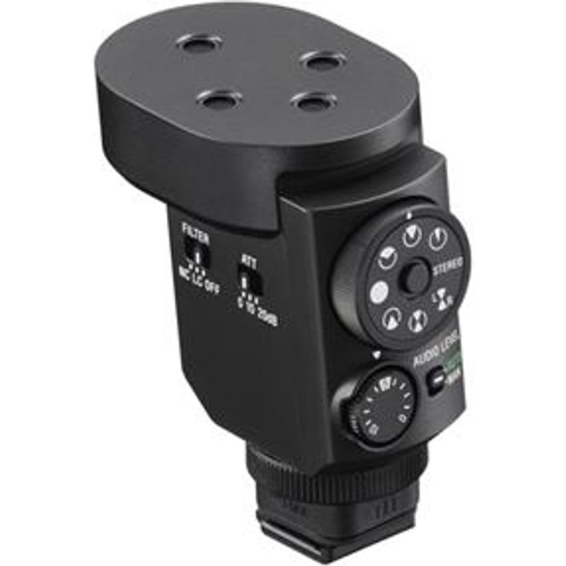 Micro canon digital pour Appareils photo Hybrides Sony ECM-M1 Noir