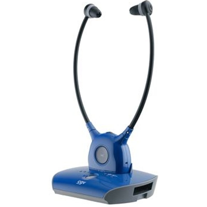 Casque sans fil stéthoscopique TV Cgv Dolfin Saphir Bleu