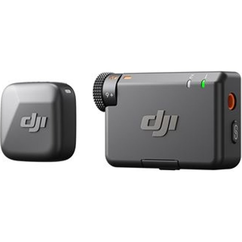 Mini microphone sans fil Dji Mic Mini Bluetooth 1 TX + 1 RX Noir
