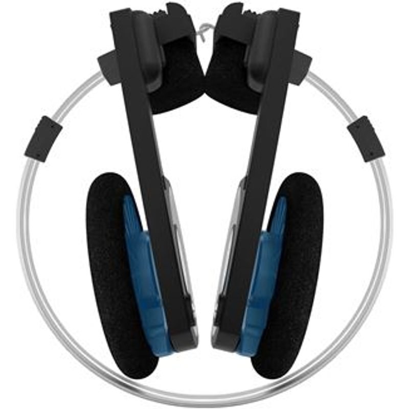 Casque audio avec et sans fil Koss Porta Pro Wireless 2.0 Bluetooth Noir et Bleu