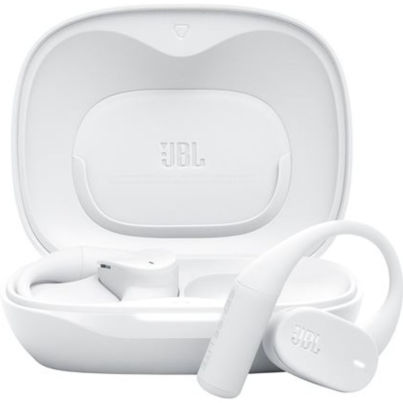 Ecouteurs à conduction aérienne sans fil Bluetooth JBL Sense Lite avec réduction de bruit Blanc