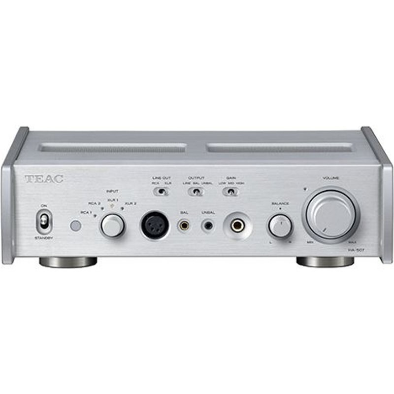 Pré-ampli Hi-Fi et ampli casques Teac HA-507-S Argent