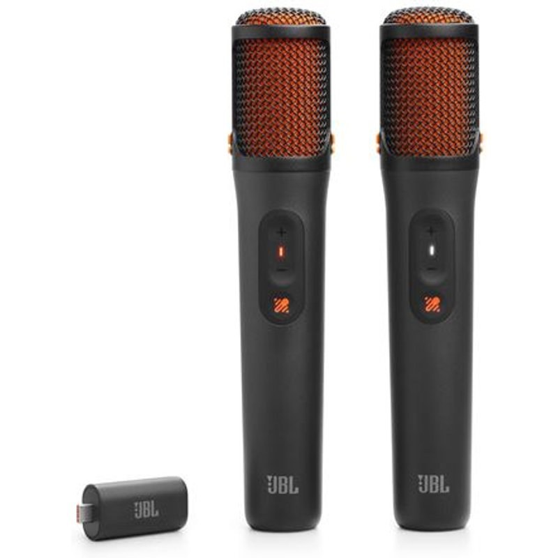 Ensemble de micro sans fil JBL EasySing Micro Noir et Rouge