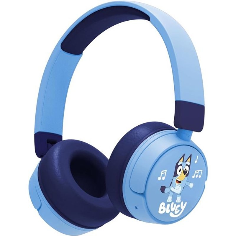 Casque arceau sans fil Bluetooth pour enfant Otl Bluey Bleu