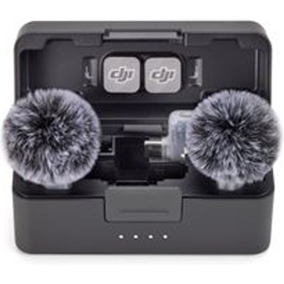 Microphone sans fil Dji Mic Mini 2 Bluetooth 2 TX + 1 Mobile RX + Etui de chargement Noir