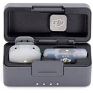 Microphone sans fil Dji Mic Mini 2 Bluetooth 1 TX + 1 Mobile RX Blanc + Etui de chargement Noir