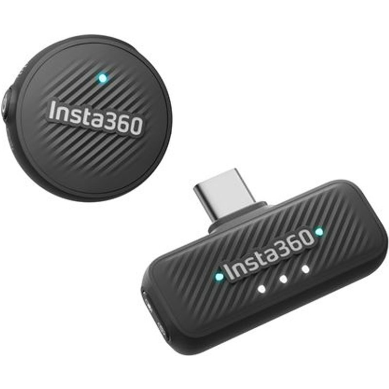 Microphone INSTA360 Mic Air 1 TX + 1 RX Gris