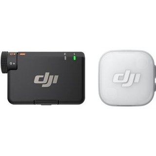 Microphone Dji Mic Mini 2 1 TX + 1 RX Blanc et Noir