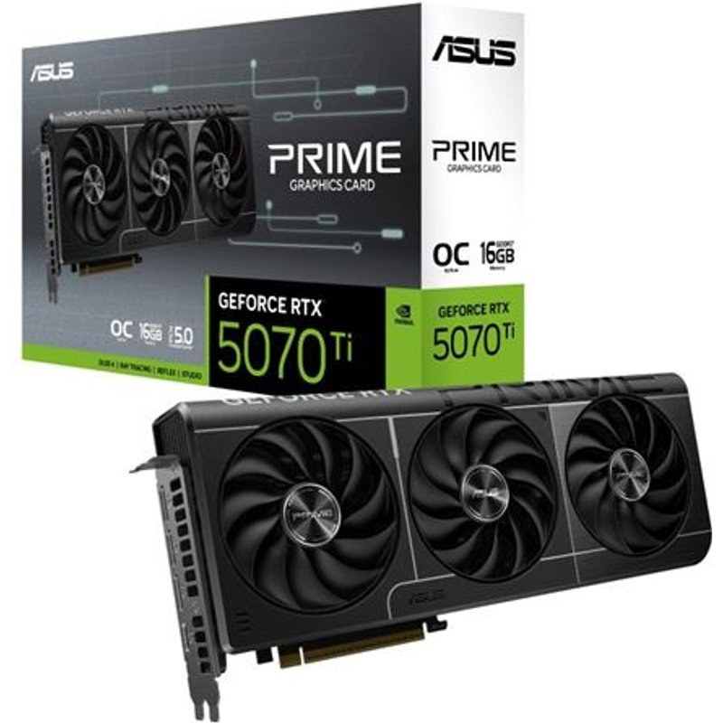 Carte graphique ASUS PRIME NVIDIA GeForce RTX 5070 Ti 16G OC