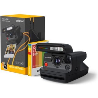 Appareil photo instantané Polaroid Flip Noir + Pack de film couleur 8 photos