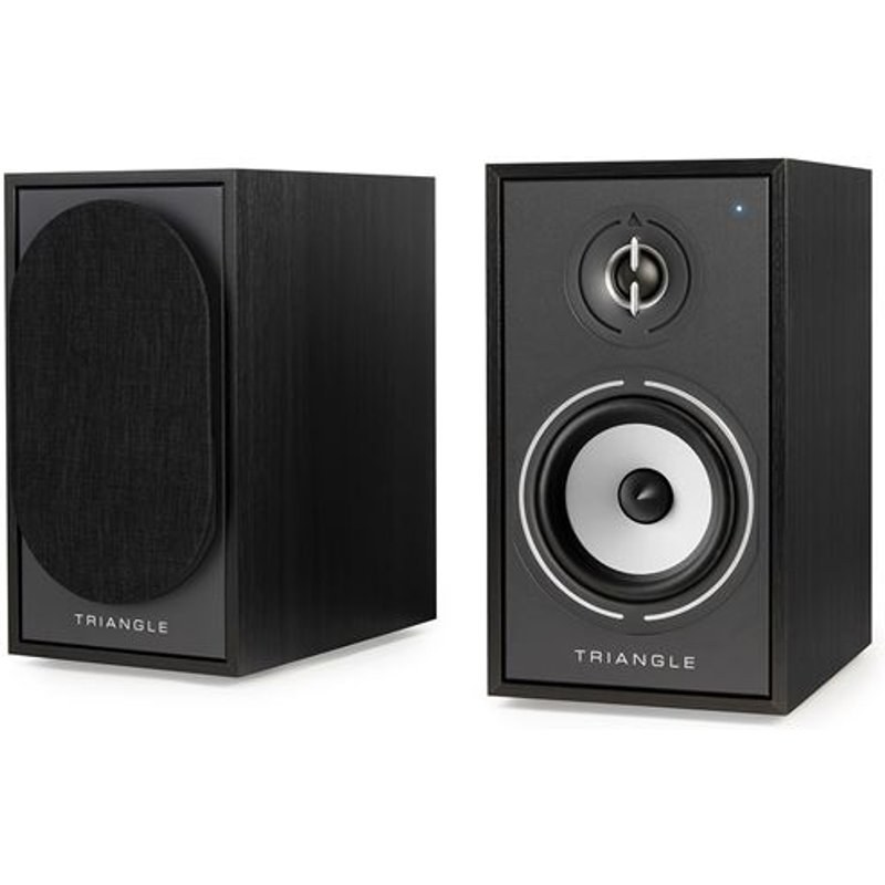 Enceinte connectée Hi-Fi Triangle Borea BR02 Connect Frêne Noir vendues par paire