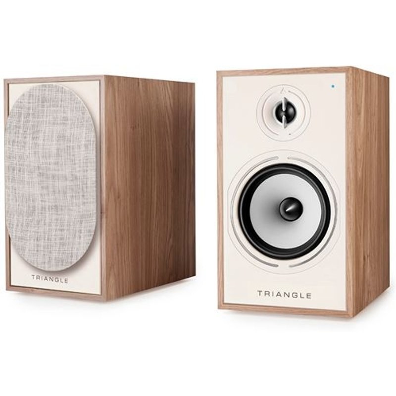 Enceinte connectée Hi-Fi Triangle Borea BR03 Connect Chêne Clair vendues par paire