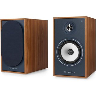 Enceinte connectée Hi-Fi Triangle Borea BR03 Connect Chêne Bleu vendues par paire