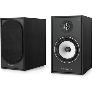 Enceinte connectée Hi-Fi Triangle Borea BR03 Connect Frêne Noir vendues par paire