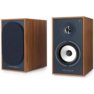 Enceinte connectée Hi-Fi Triangle Borea BR02 Connect Chêne Bleu vendues par paire