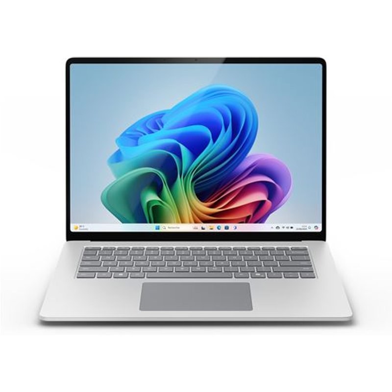 PC Portable Microsoft Surface Laptop 7E édition 15" Écran tactile Copilot+ PC Snapdragon® X Elite 16 Go RAM 512 Go SSD Platine