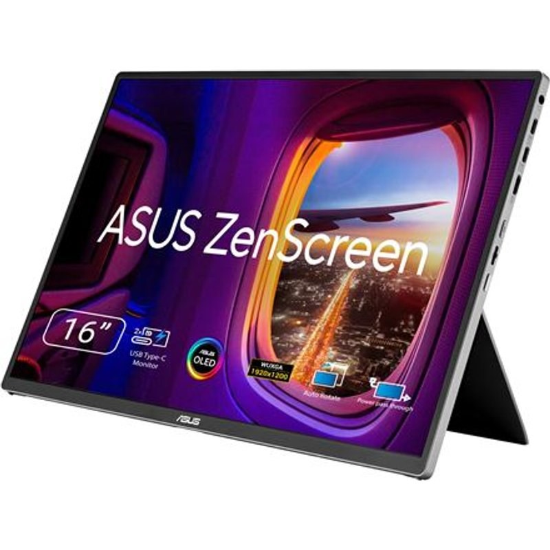 Écran PC ASUS ZenScreen MQ16FC 16" WUXGA OLED Argent