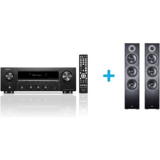 Amplificateur Hi-Fi Denon DRA-900H Noir + une paire d’enceintes colonne Magnat Monitor S70 Noir