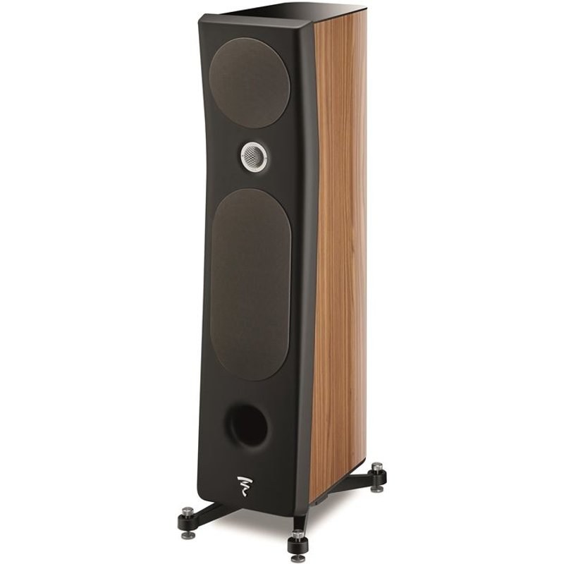 Enceinte colonne Focal Kanta N°2 Noyer High Gloss Noir Mat vendu à l'unité