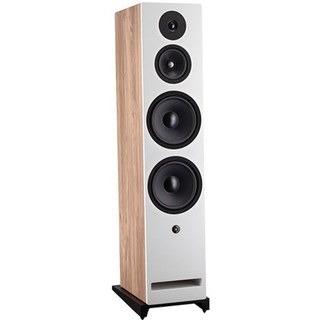 Enceinte colonne Davis Acoustics Krypton 10 Blanc et Bois Clair vendue à l'unité