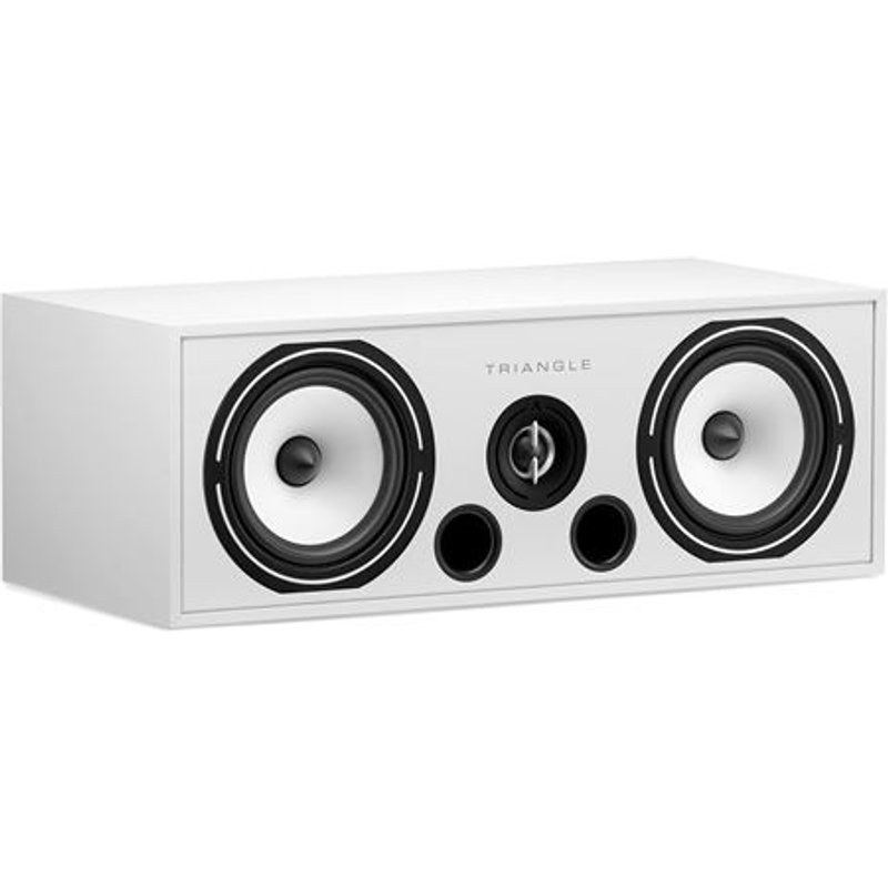Enceinte centrale Triangle BRC2 Blanc