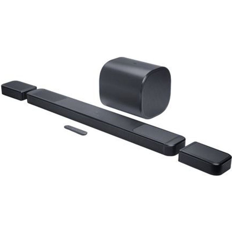 Barre de son JBL 1300 MK2 11.1.4 Dolby Atmos DTS:X avec haut-parleurs surround detachables noir