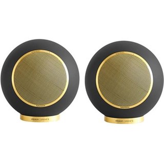 Enceintes bibliothèques Elipson® Planet L Performance Noir Mat Or vendues par paire