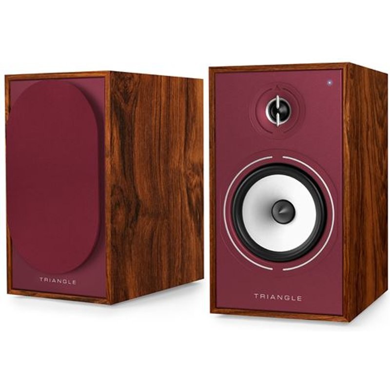 Enceinte connectée Hi-Fi Triangle Borea BR03 Connect Bordeaux vendue à la paire