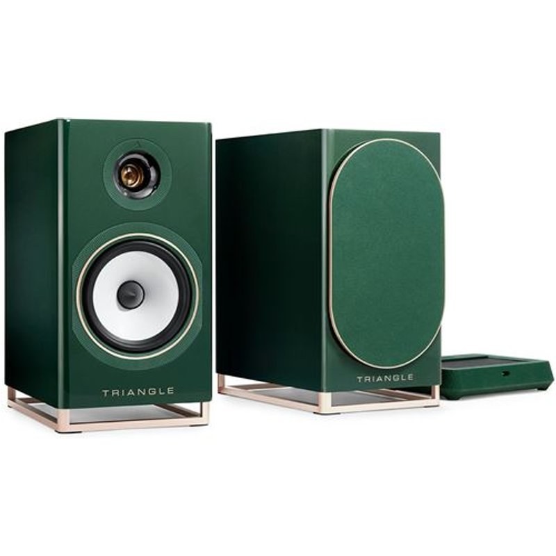 Enceintes connectées Hi-Fi Triangle Capella 2 Vert vendues à la paire