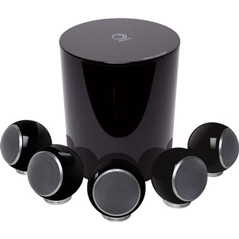 Elps Pack de 5 enceintes Elipson Planet M 5.0 Noir
