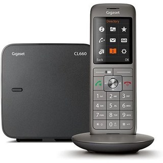 Téléphone fixe sans fil Gigaset CL660 Solo Anthracite