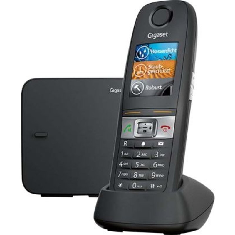 Téléphone fixe sans fil Gigaset E630 Noir