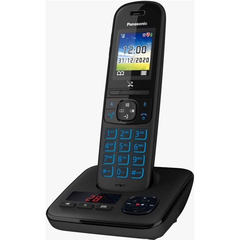 Téléphone sans fil Panasonic KX-TGH720 Noir