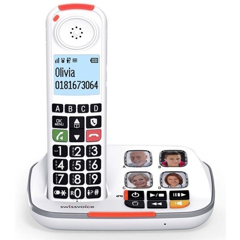Téléphone sans fil Swissvoice Xtra 2355 Blanc