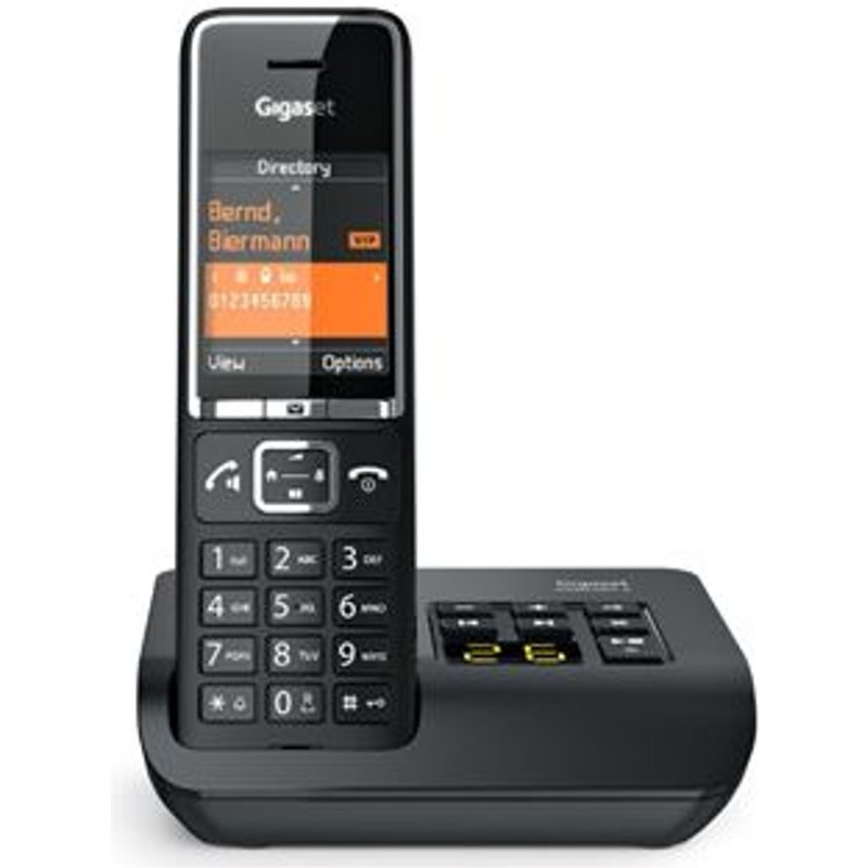 Téléphone sans fil Gigaset Comfort 550A Noir