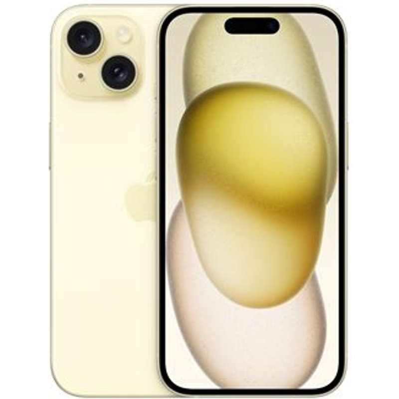 Apple iPhone 15 6,1" 5G Double SIM 256 Go Jaune