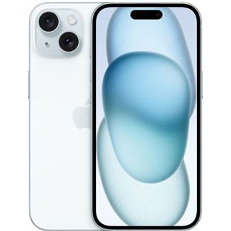 Apple iPhone 15 6,1" 5G Double SIM 256 Go Bleu
