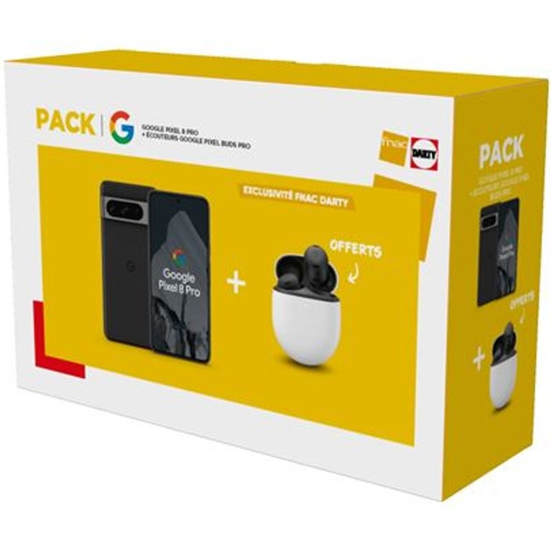 Google Pack 8 Pro Volcanique Plus Ecouteurs Buds Pro