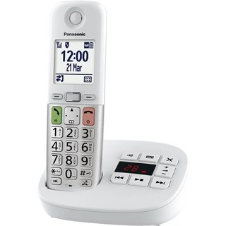 Téléphone fixe sans fil Panasonic Blanc