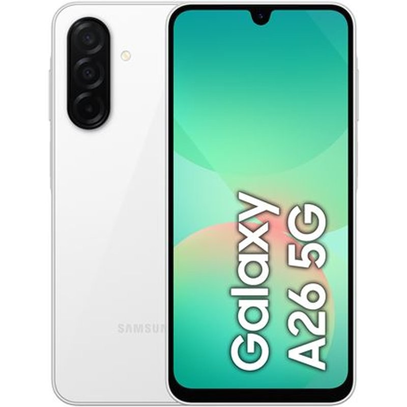 Smartphone Samsung Galaxy A26 6,7" 5G Nano SIM 128 Go Blanc