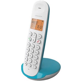 Téléphone sans fil Logicom Iloa 150 sans répondeur Turquoise