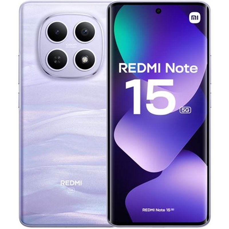 Smartphone Xiaomi Redmi Note 15 6,77" 5G Double nano SIM 256 Go Violet