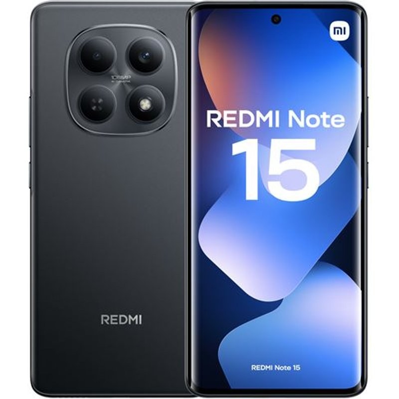 Smartphone Xiaomi Redmi Note 15 6,77" Double nano SIM 256 Go Noir