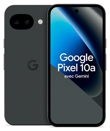 Smartphone Google Pixel 10A 6,3" 5G Double SIM 256 Go Noir volcanique