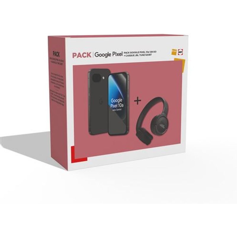 Google Pack Fnac 10A Volcanique Plus Casque Jbl Tune 520BT