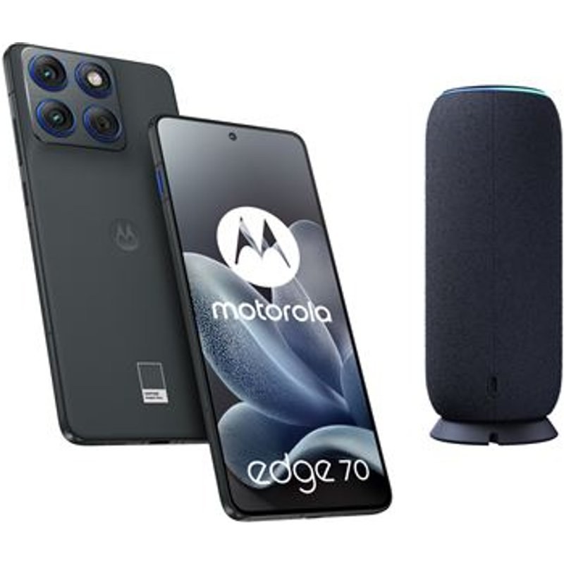 Pack Smartphone Motorola EDGE70 6,67" 5G Double SIM 512 Go Gris + Motorola Sound Flow
