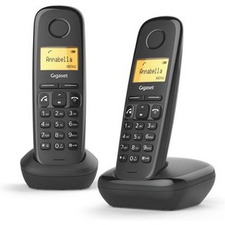 Téléphone sans fil Gigaset A270 Duo Noir