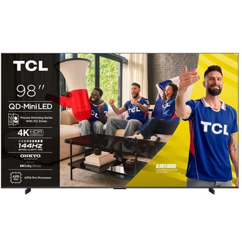 TV TCL QD-Mini LED 98C69K 249 cm 2025