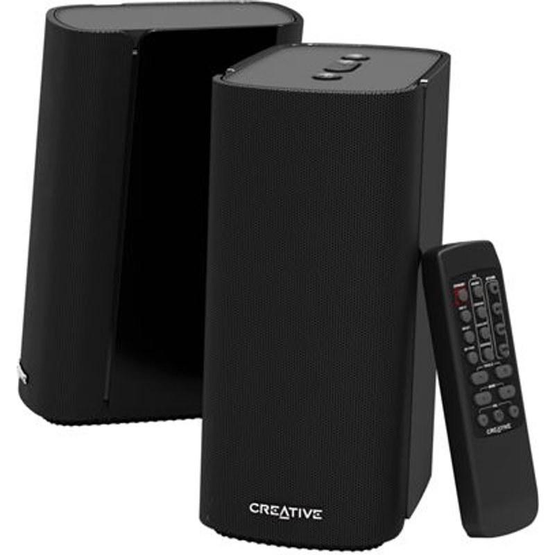 Enceintes de bureau Hi-Fi 2.0 Creative T100 Noir